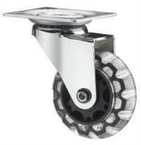 Rodizio c/ roda de PVC